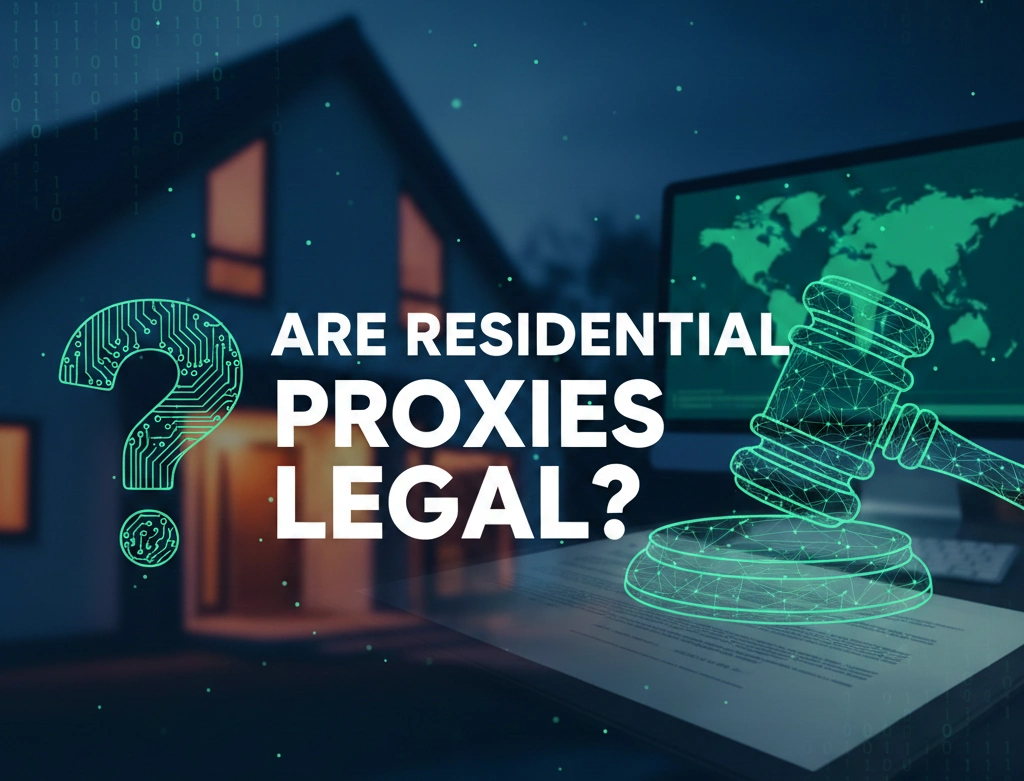 Is residential proxy legal? A compliance guide explaining the legality and regulations of residential proxies.