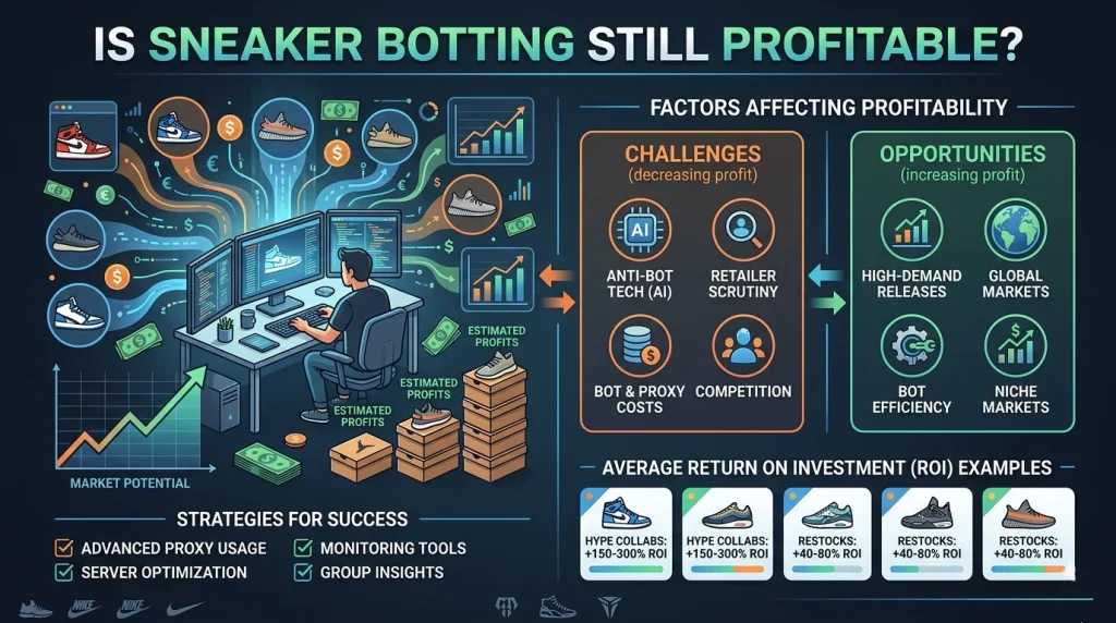 Is Sneaker Botting Still Profitable? ColaProxy Guide 2026