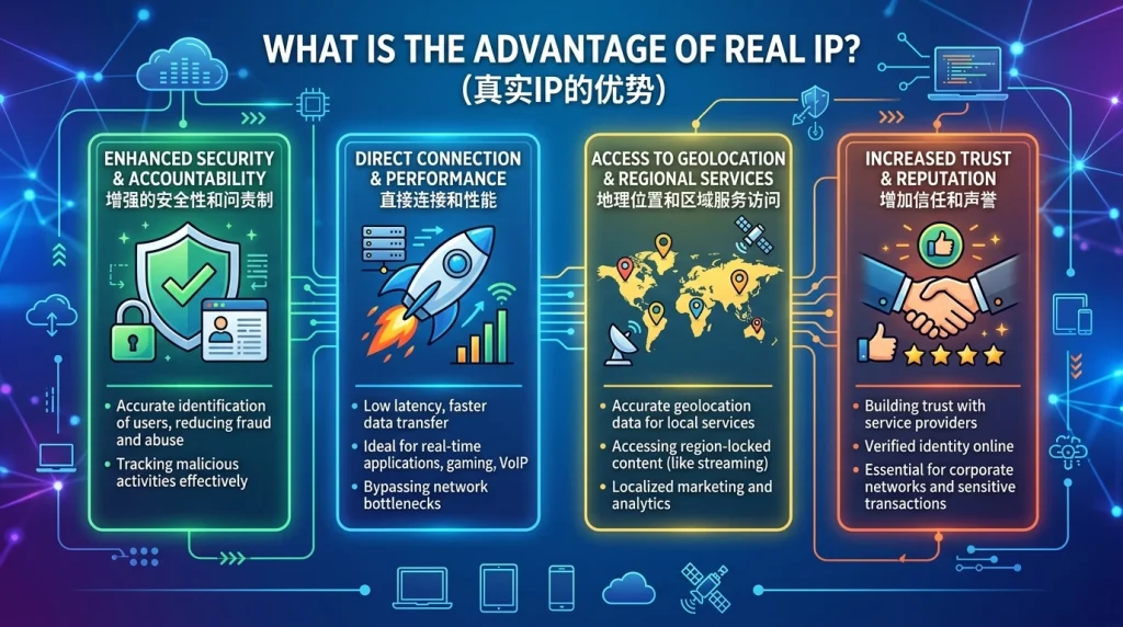 What is a real IP advantage | ColaProxy explanation