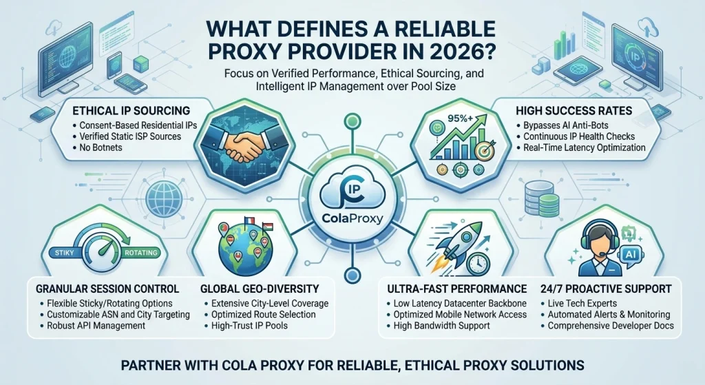 factors to consider when selecting a reliable proxy server