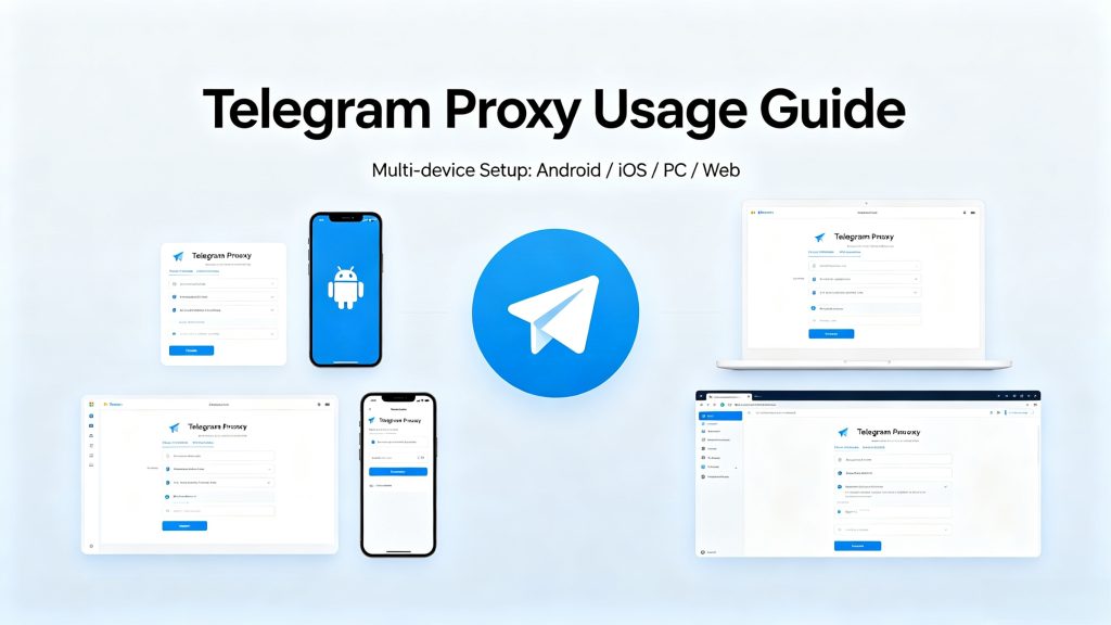 proxy for telegram guide, fix Telegram slow loading and connection issues on all devices