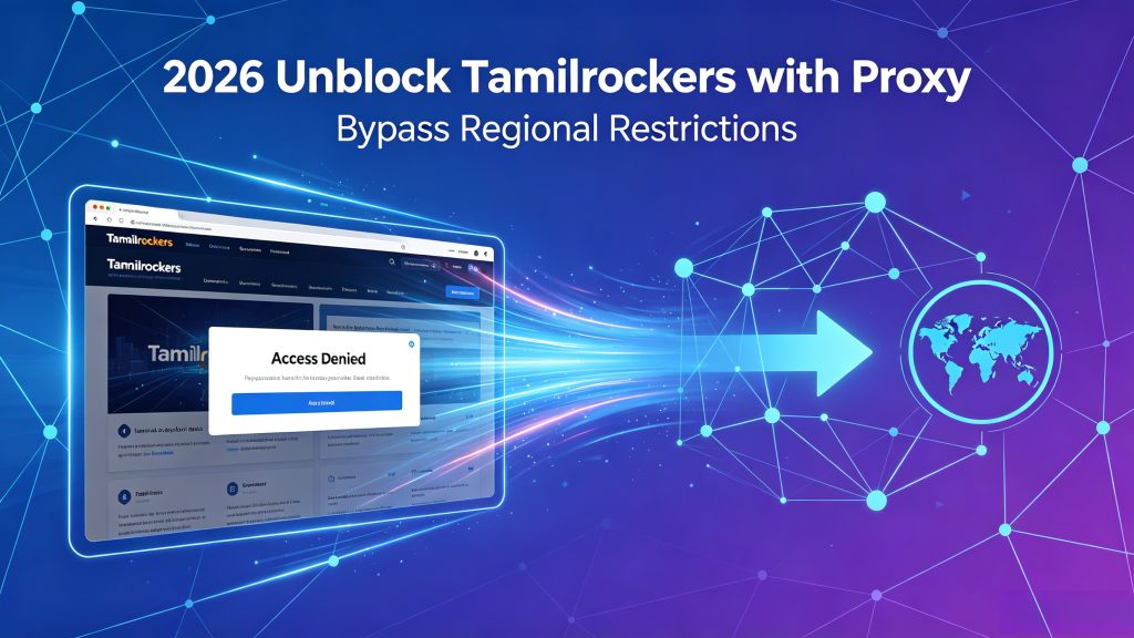 Unblock Tamilrockers using proxy to fix access denied and DNS failure errors