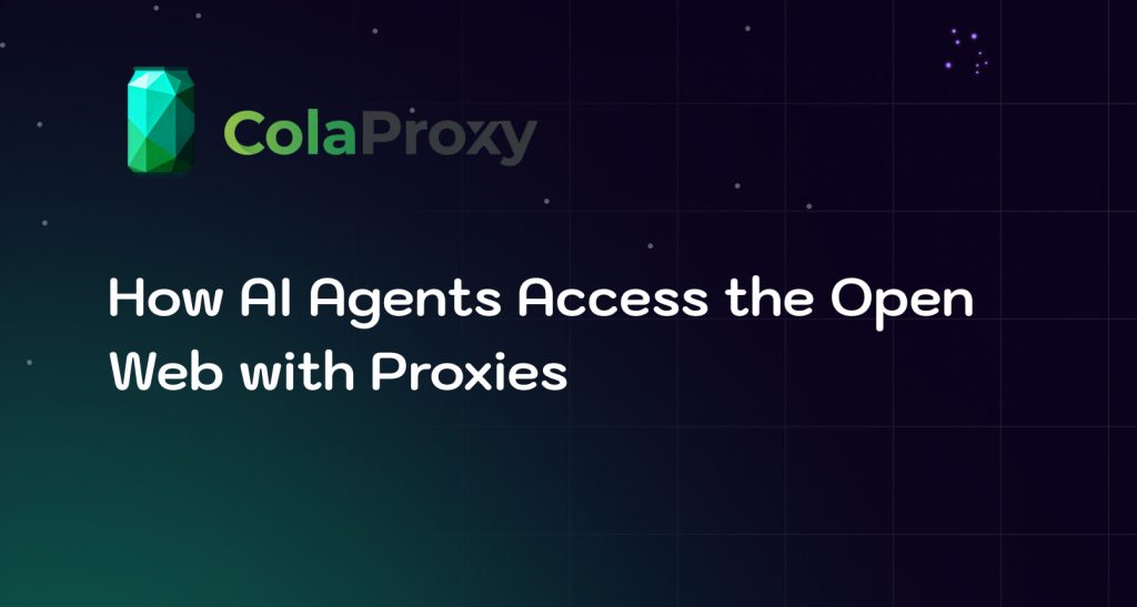 Learn how AI agents access the open web with proxies, including residential proxies, browser automation, session control, geo-targeting, and scalable AI agent infrastructure.