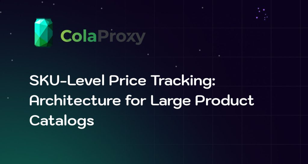 Learn how SKU-level price tracking works for large product catalogs, including crawler scheduling, proxy routing, product matching, data validation, and price alerts.